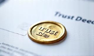 Trust deed stamped and sealed